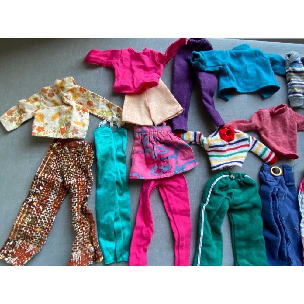Vintage Barbie Doll Clothes Handmade Unbranded Lot 20 Pieces